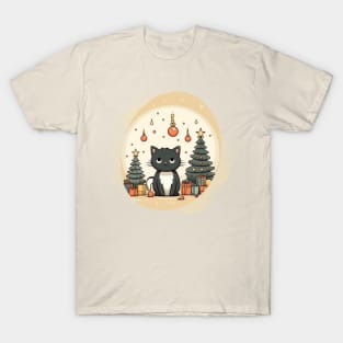 Christmas Cat 🎄🐈‍⬛ T-Shirt